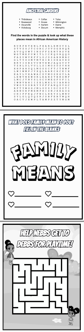 Get To Know Nebbs & Debbs - 10 Downloadable Activity Pages - Image 3